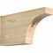 Ekena Millwork Huntington Rough Sawn Rafter Tail, Douglas Fir, 4"W x 12"H x 24"L RFT04X12X24HUN00RDF - alternate 1